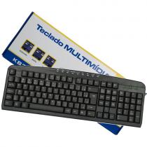 Teclado Multimídia Coletek 